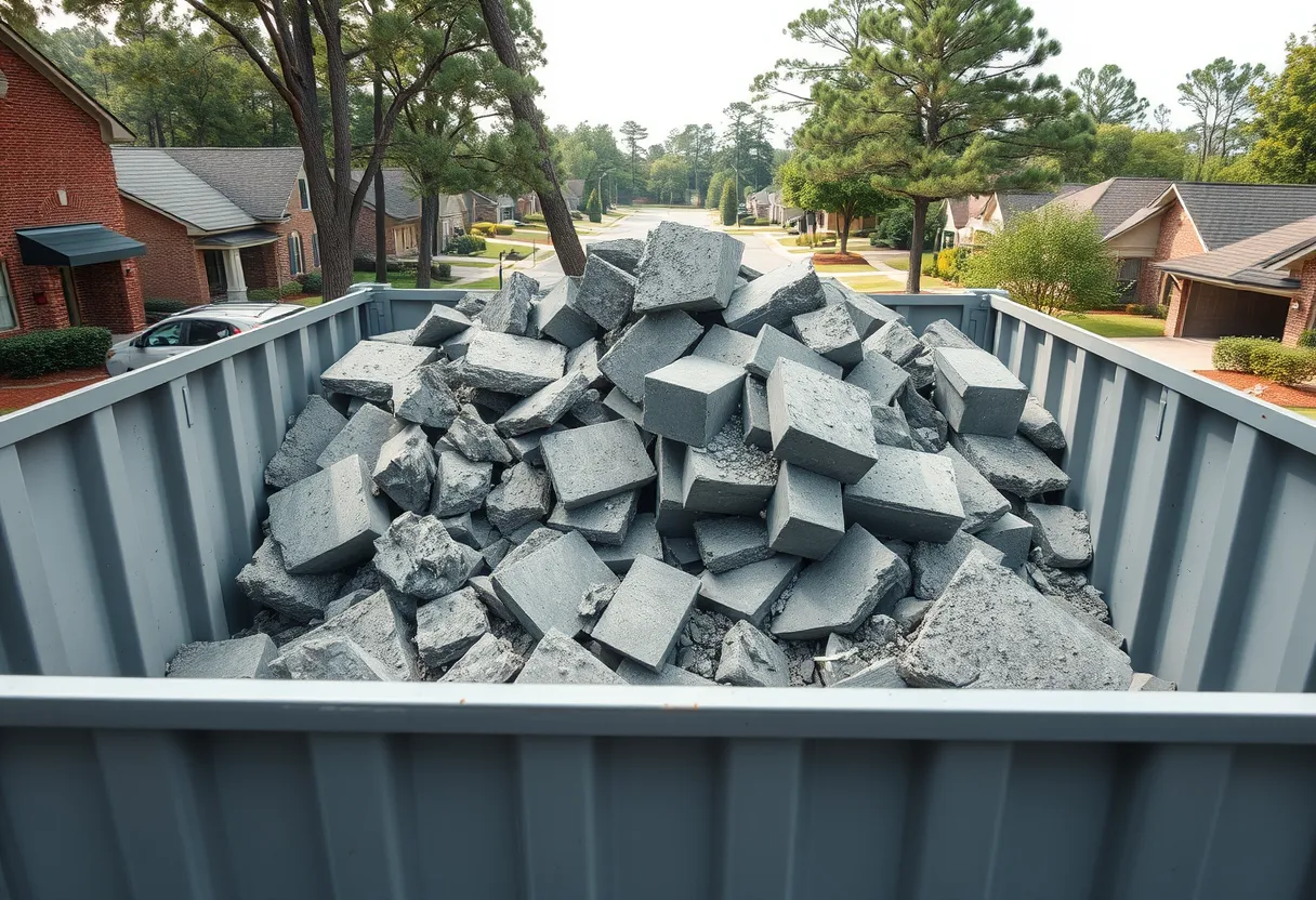 Concrete & Heavy Debris Dumpsters in Smyrna, GA